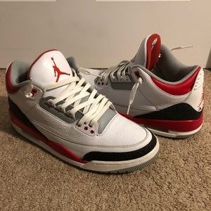 Nike Air Jordan 3 - Fire Red - Sz 11.5 - (2013) 🔥